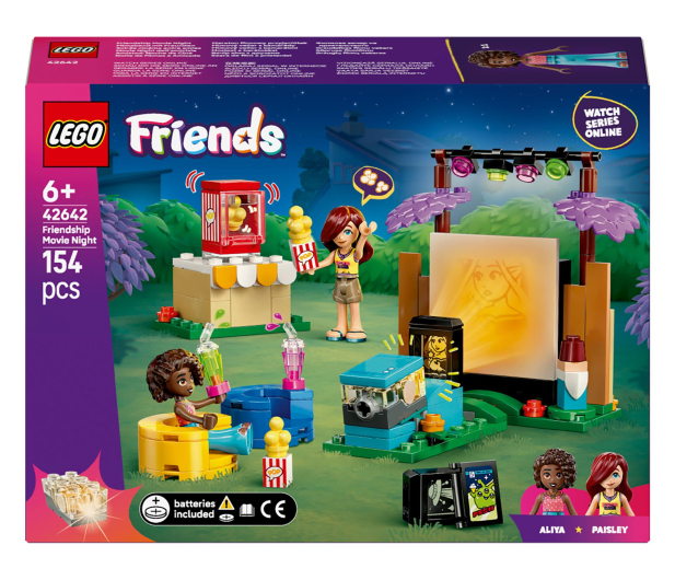 LEGO Friends 42642 Maraton filmowy przyjaciółek - 1331621 - zdjęcie